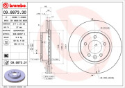 BS 8605 Brzdový kotouč BRECO