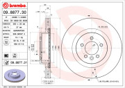 BS 8609 Brzdový kotouč BRECO