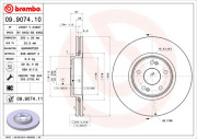 BS 8452 Brzdový kotouč BRECO