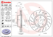 BS 8578 Brzdový kotouč BRECO