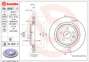 BV 8717 Brzdový kotouč COATED DISC LINE BRECO