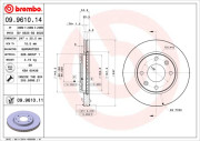 BS 8525 Brzdový kotouč BRECO