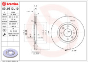 BS 8528 Brzdový kotouč BRECO