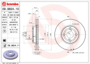 BS 8560 BRECO brzdový kotúč BS 8560 BRECO