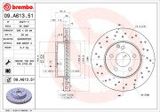 BV 8887 Brzdový kotouč COATED DISC LINE BRECO