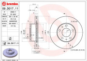 BV 9243 Brzdový kotouč COATED DISC LINE BRECO