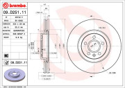 BV 9352 Brzdový kotouč COATED DISC LINE BRECO