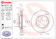 BS 8780 Brzdový kotouč BRECO