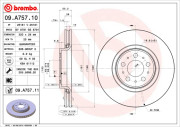 BS 8791 Brzdový kotouč BRECO