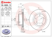 BS 8836 Brzdový kotouč BRECO