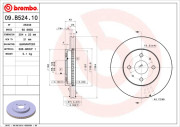 BS 8958 Brzdový kotouč BRECO