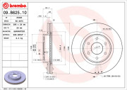 BS 8975 Brzdový kotouč BRECO