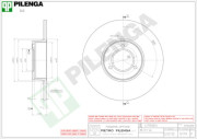 5179 Brzdový kotouč PILENGA