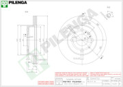 V451 PILENGA brzdový kotúč V451 PILENGA