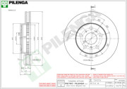 V679 Brzdový kotouč PILENGA