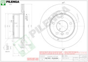 V722 PILENGA brzdový kotúč V722 PILENGA