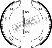 1052.126K Sada brzdových čelistí, parkovací brzda fri.tech.