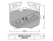 1146.0 Sada brzdových destiček, kotoučová brzda fri.tech.