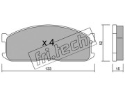 241.0 Sada brzdových destiček, kotoučová brzda fri.tech.