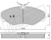 347.2 Sada brzdových destiček, kotoučová brzda fri.tech.