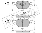 549.0 Sada brzdových destiček, kotoučová brzda fri.tech.