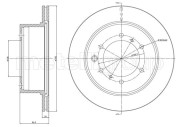 BD1113 Brzdový kotouč fri.tech.