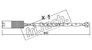 SU.123 fri.tech. výstrażný kontakt opotrebenia brzdového oblożenia SU.123 fri.tech.