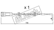 SU.144 fri.tech. výstrażný kontakt opotrebenia brzdového oblożenia SU.144 fri.tech.