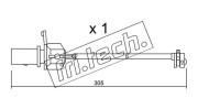 SU.248 Vystrazny kontakt, opotrebeni oblozeni fri.tech.