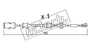 SU.319 fri.tech. výstrażný kontakt opotrebenia brzdového oblożenia SU.319 fri.tech.