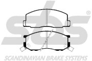 1501224513 sbs sada brzdových platničiek kotúčovej brzdy 1501224513 sbs