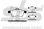 1501224750 Sada brzdových destiček, kotoučová brzda sbs