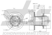 1815312326 Brzdový kotouč sbs