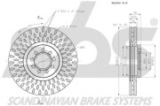 1815312357 Brzdový kotouč sbs