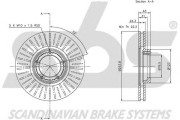 1815312531 Brzdový kotouč sbs