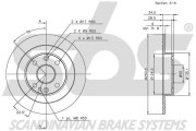 1815313231 Brzdový kotouč sbs