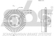 1815313256 Brzdový kotouč sbs