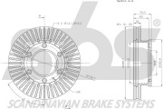 1815313271 Brzdový kotouč sbs