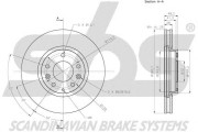 1815313275 Brzdový kotouč sbs