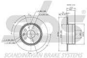 1815313305 Brzdový kotouč sbs