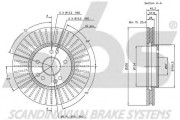 1815313319 Brzdový kotouč sbs