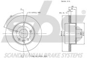 1815313367 Brzdový kotouč sbs