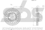 1815313405 Brzdový kotouč sbs