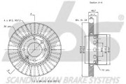 1815313511 Brzdový kotouč sbs