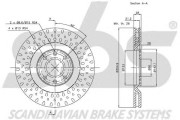 1815313726 sbs brzdový kotúč 1815313726 sbs