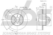 1815314527 Brzdový kotouč sbs