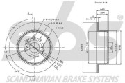 1815314533 Brzdový kotouč sbs