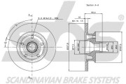 1815314727 Brzdový kotouč sbs