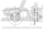 1815314731 sbs brzdový kotúč 1815314731 sbs