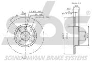 1815314823 Brzdový kotouč sbs